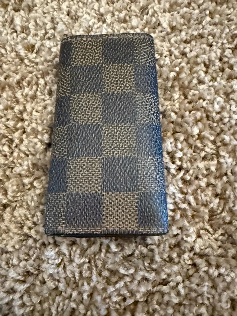 Louis Vuitton Brown Damier Key & Card Holder
